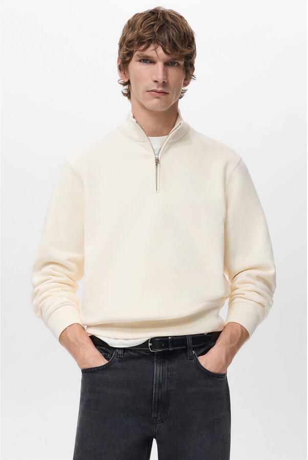 Mango Man sweater wit