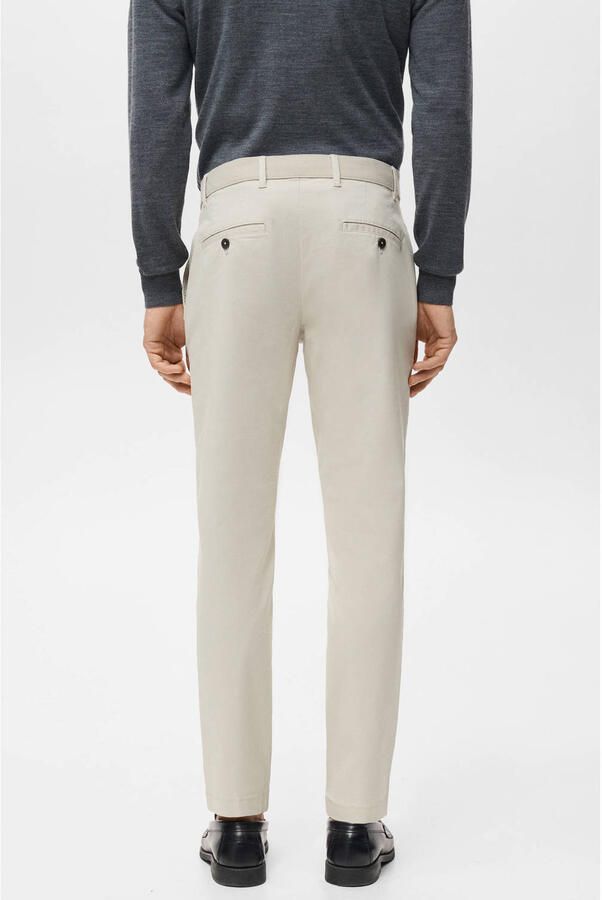 Mango Man tapered chino beige - Foto 2