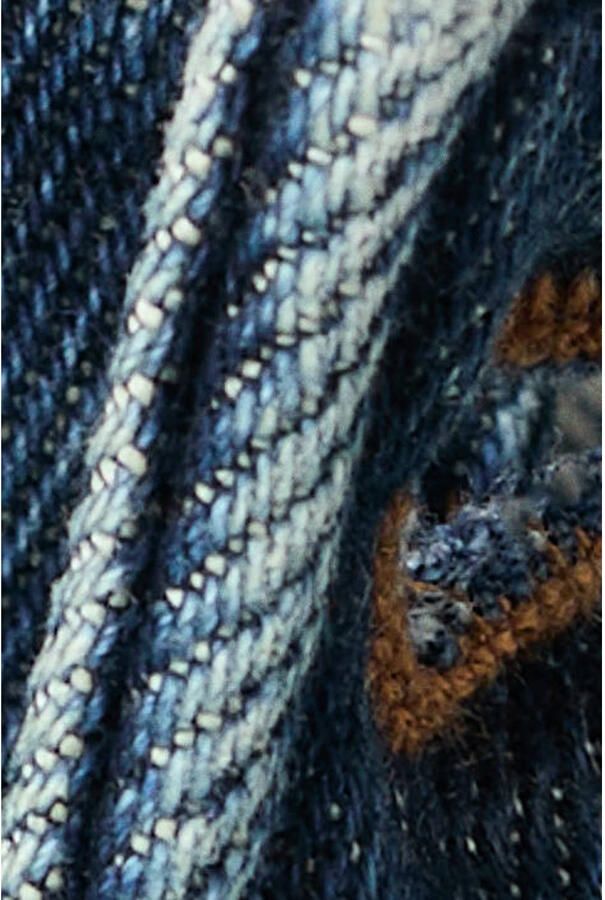 Mango Man tapered jeans blauw - Foto 3
