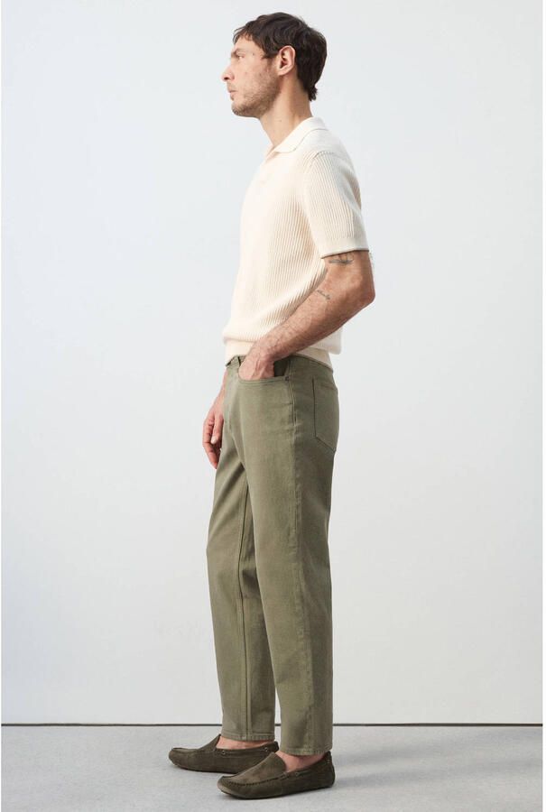 Mango Man tapered jeans groen - Foto 2