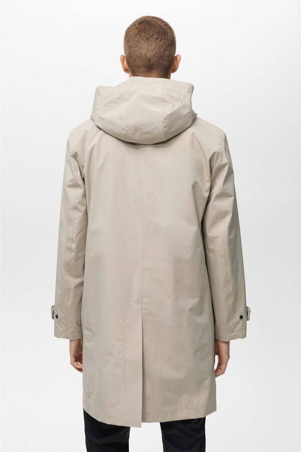 Mango Man tussenjas beige - Foto 2