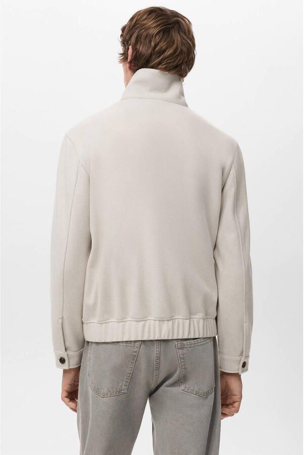 Mango Man tussenjas beige - Foto 3