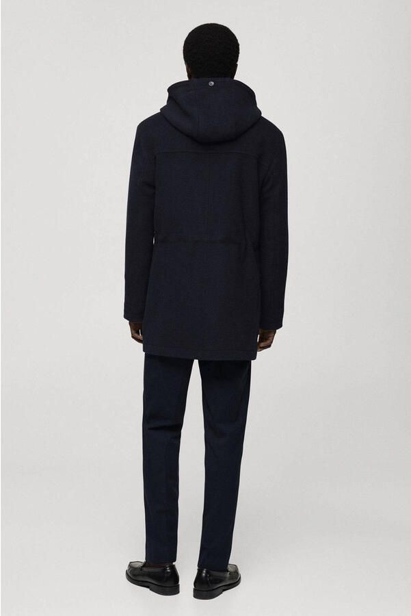 Mango Man tussenjas donkerblauw - Foto 2