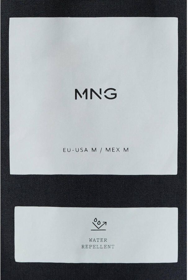 Mango Man tussenjas donkerblauw - Foto 2