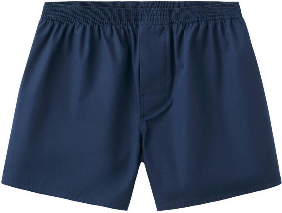Mango Man wijde boxershorts donkerblauw (set van 2) - Foto 2