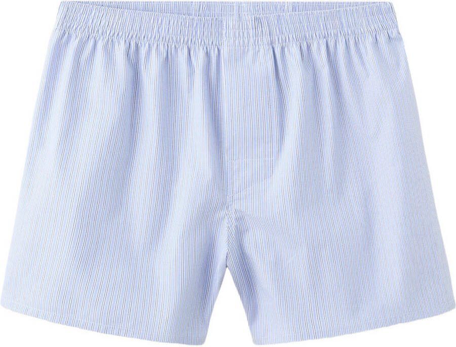 Mango Man wijde boxershorts lichtblauw (set van 2) - Foto 3