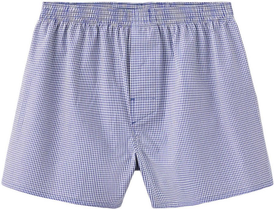 Mango Man wijde boxershorts lichtblauw blauw (set van 2) - Foto 2