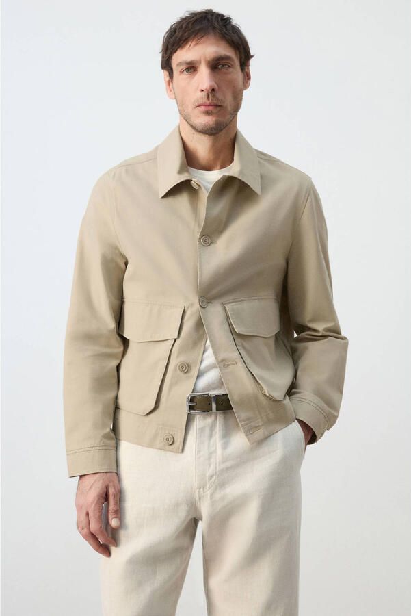 Mango Man zomerjas beige