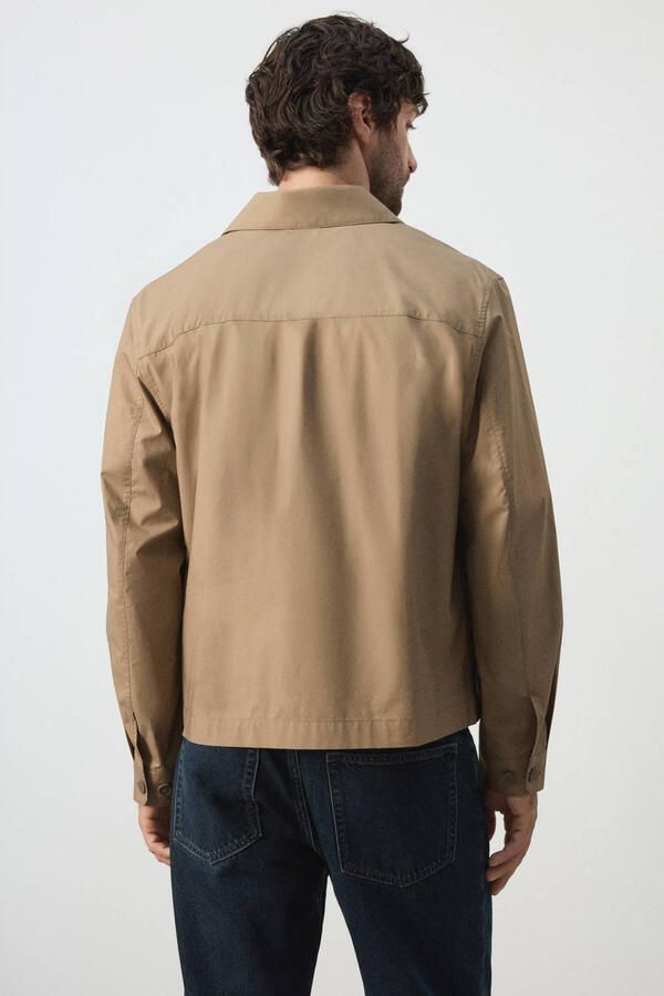 Mango Man zomerjas bruin - Foto 2