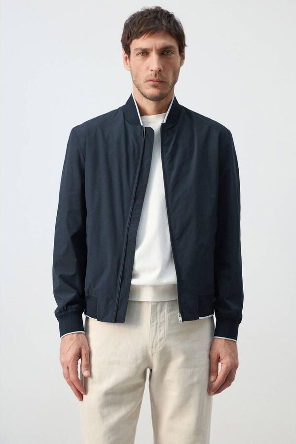 Mango Man zomerjas donkerblauw
