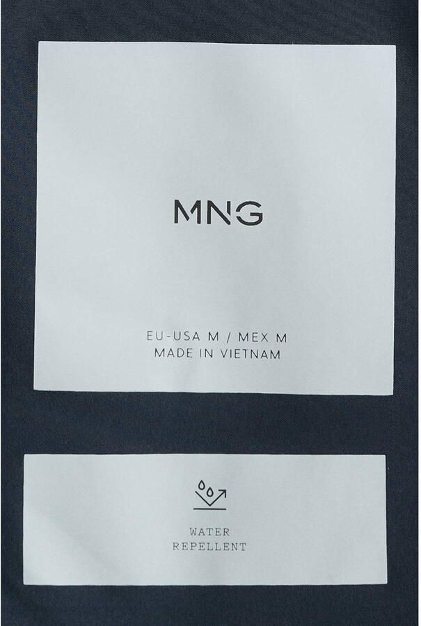 Mango Man zomerjas donkerblauw - Foto 3