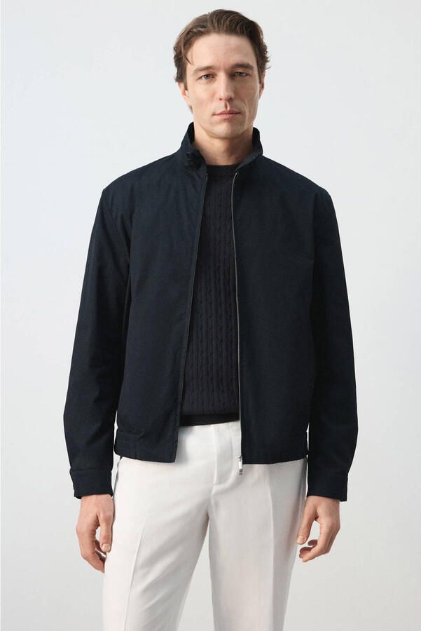Mango Man zomerjas donkerblauw