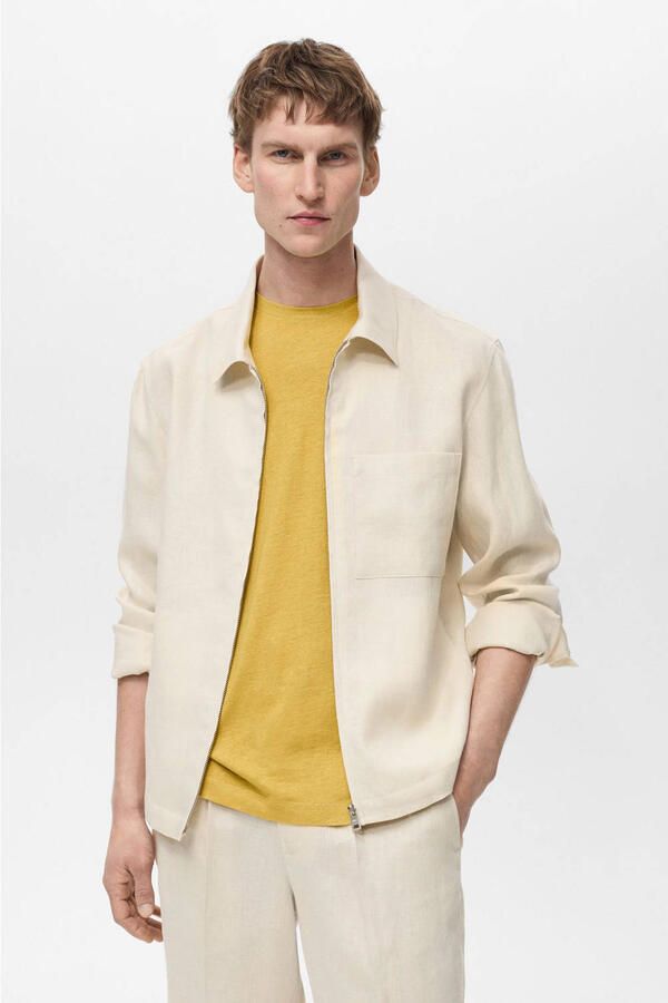 Mango Man zomerjas ecru