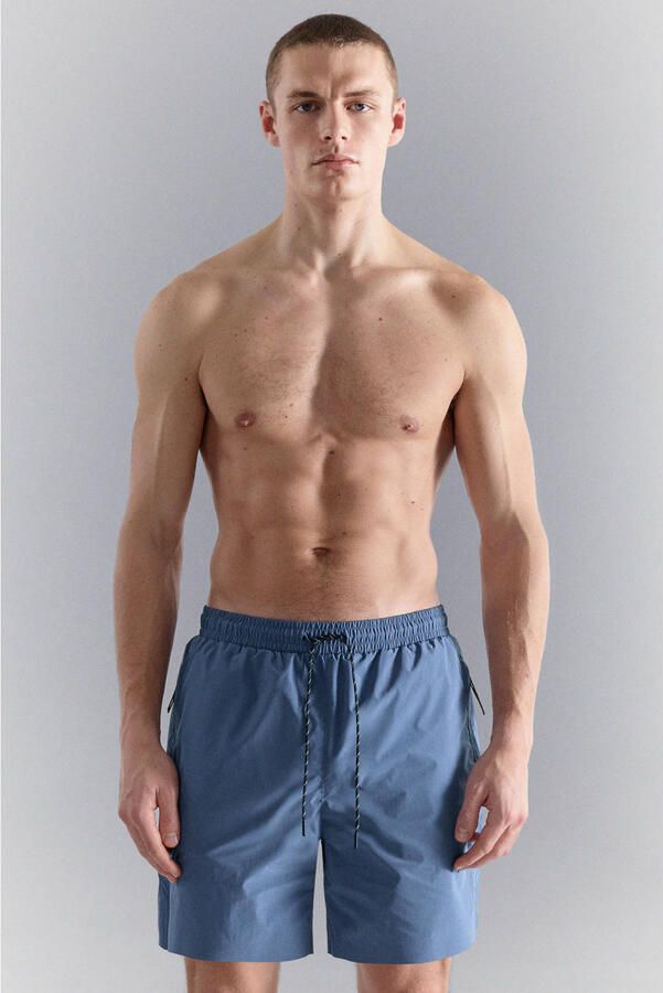 Mango Man zwemshort blauw