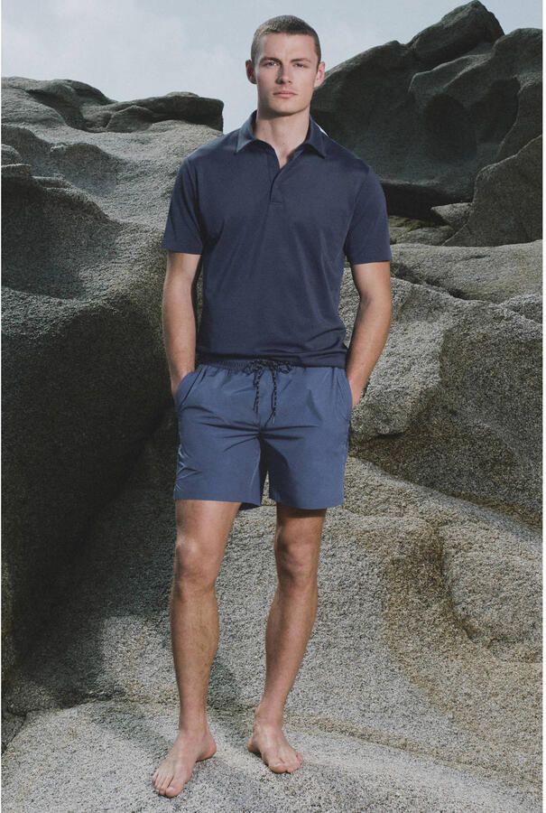 Mango Man zwemshort blauw - Foto 2