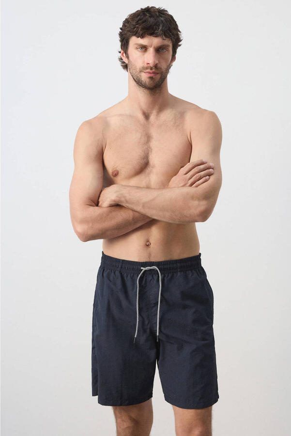 Mango Man zwemshort donkerblauw
