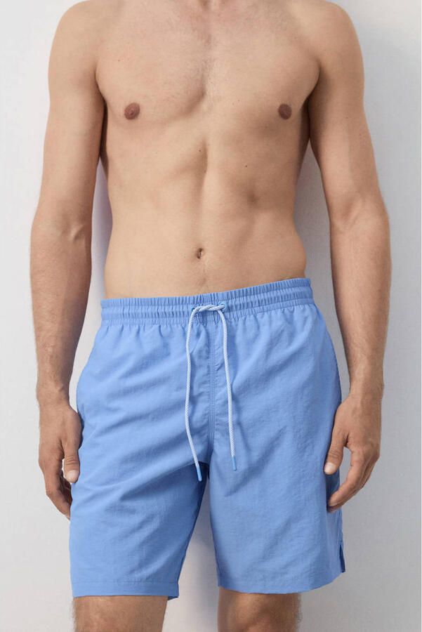 Mango Man zwemshort lichtblauw