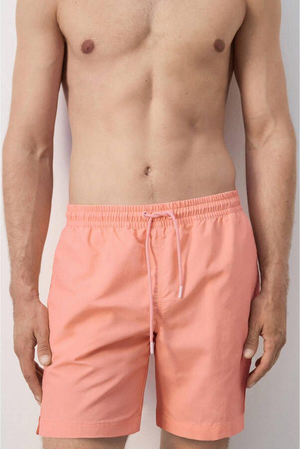 Mango Man zwemshort zalmroze
