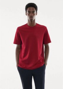 Mango Man regular fit T-shirt rood