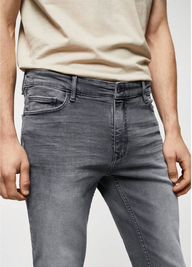Mango Man skinny jeans changeant grijs