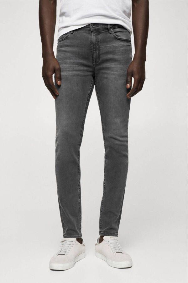 Mango Man skinny jeans changeant grijs