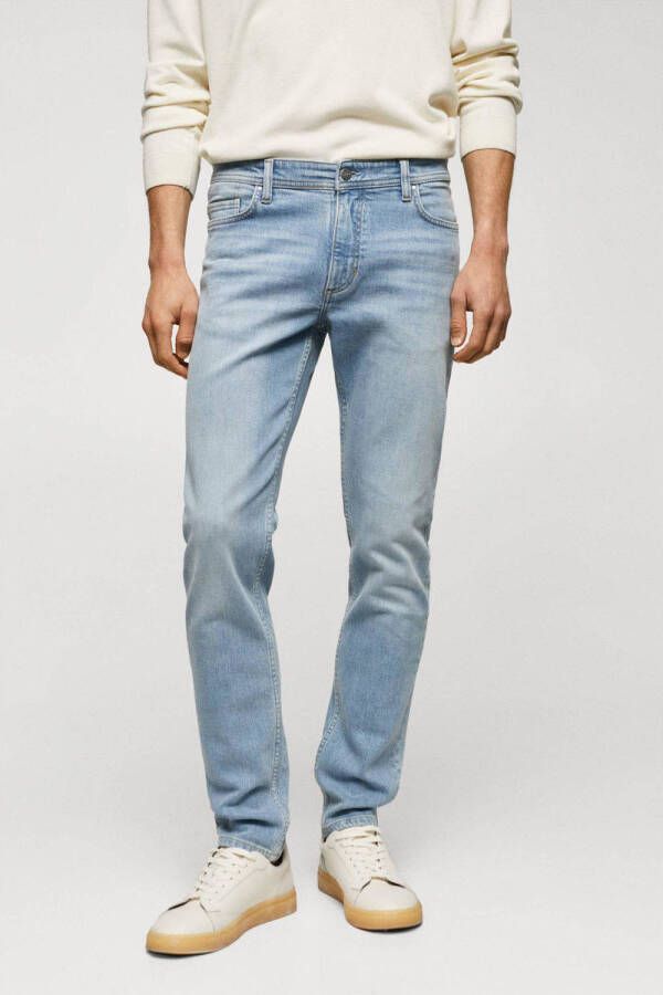 Mango Man slim fit jeans blauw