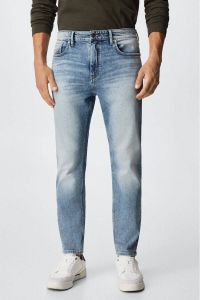 Mango Man tapered fit jeans light denim