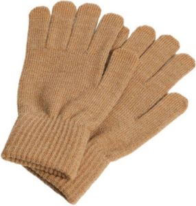 Mango Man touchscreen handschoenen beige