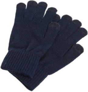 Mango Man touchscreen handschoenen donkerblauw