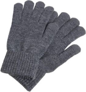 Mango Man touchscreen handschoenen grijs
