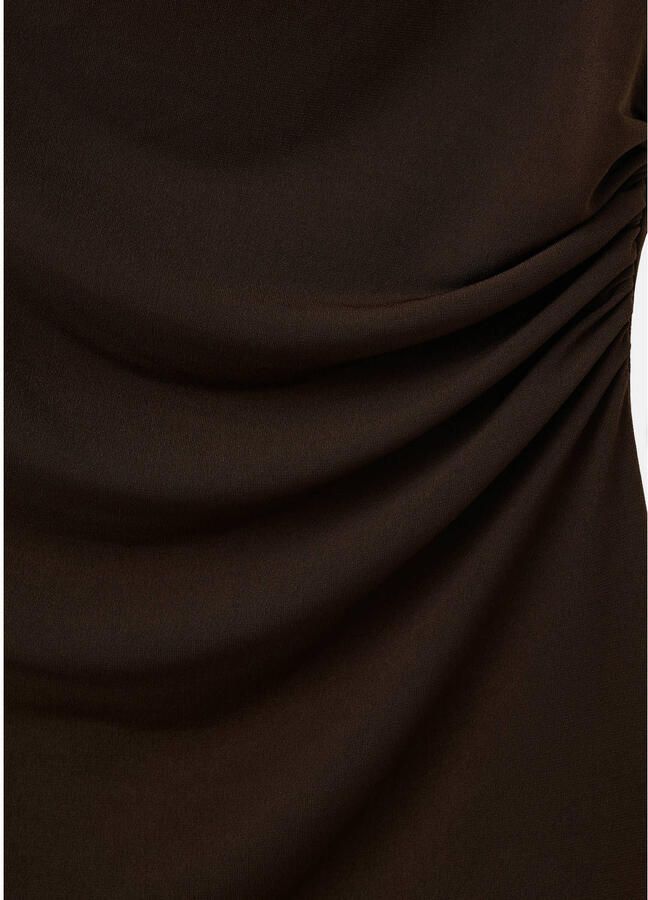 Mango asymmetrische top bruin - Foto 2