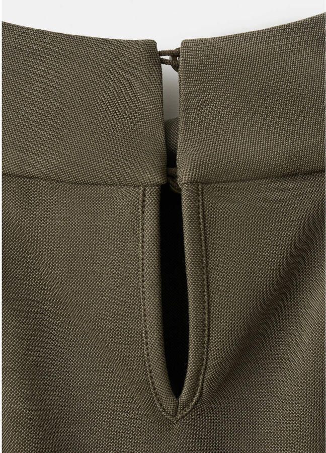Mango asymmetrische top groen - Foto 2