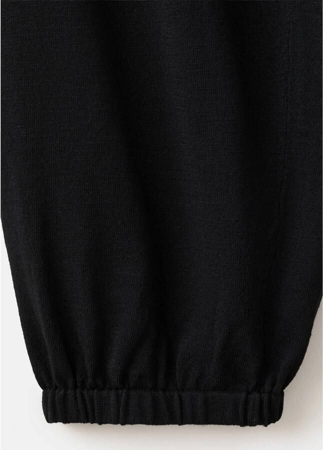 Mango balloon broek zwart - Foto 2