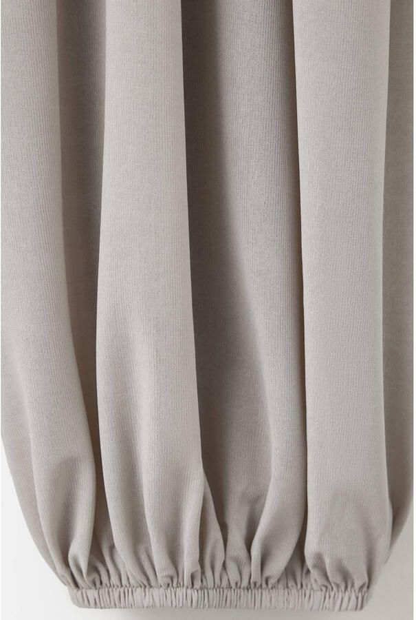 Mango barrel broek lichtgrijs - Foto 3