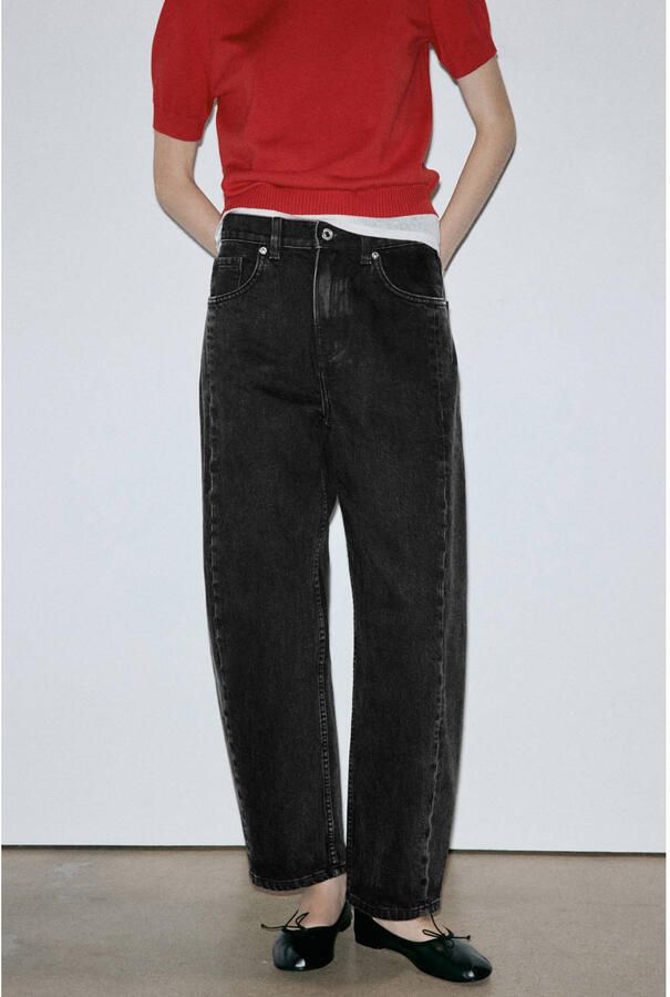 Mango barrel jeans grey denim - Foto 2