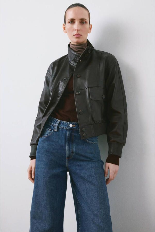 Mango barrel jeans medium blue denim - Foto 3