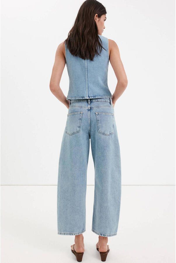 Mango barrel jeans mediumblauw - Foto 2
