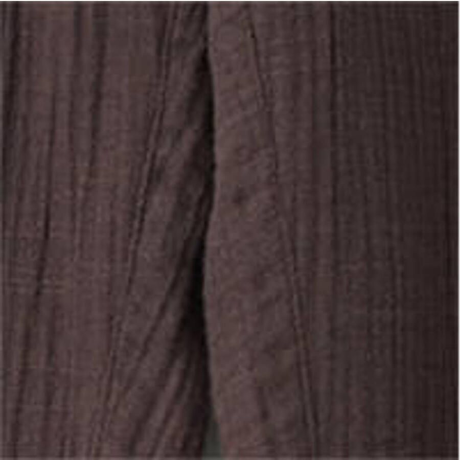 Mango barrel regular waist broek bruin - Foto 2