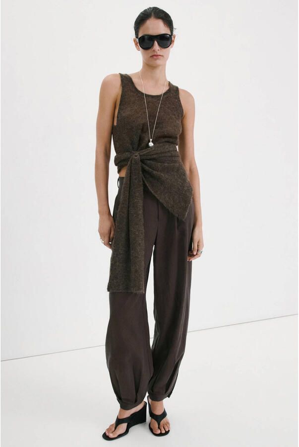 Mango barrel regular waist broek - Foto 3