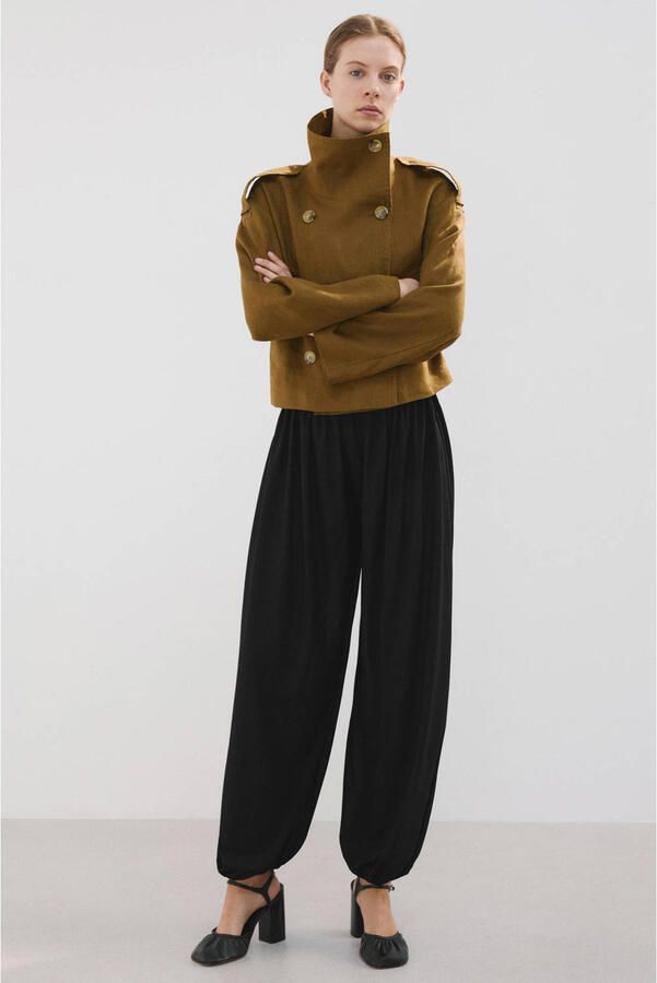 Mango barrel regular waist casual broek - Foto 2