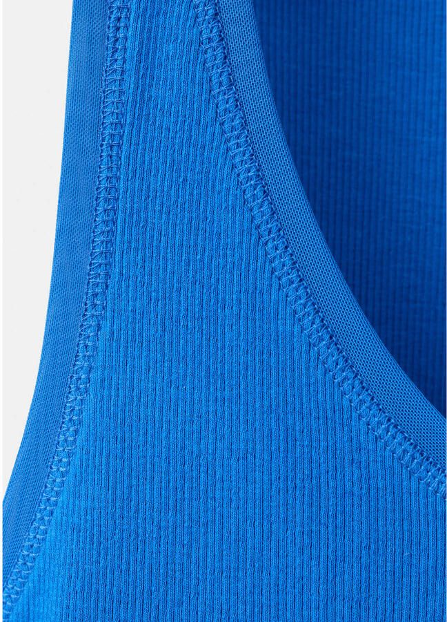 Mango basis top blauw - Foto 2