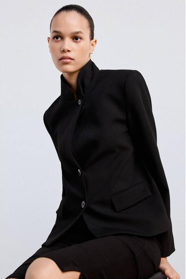 Mango blazer zwart - Foto 3