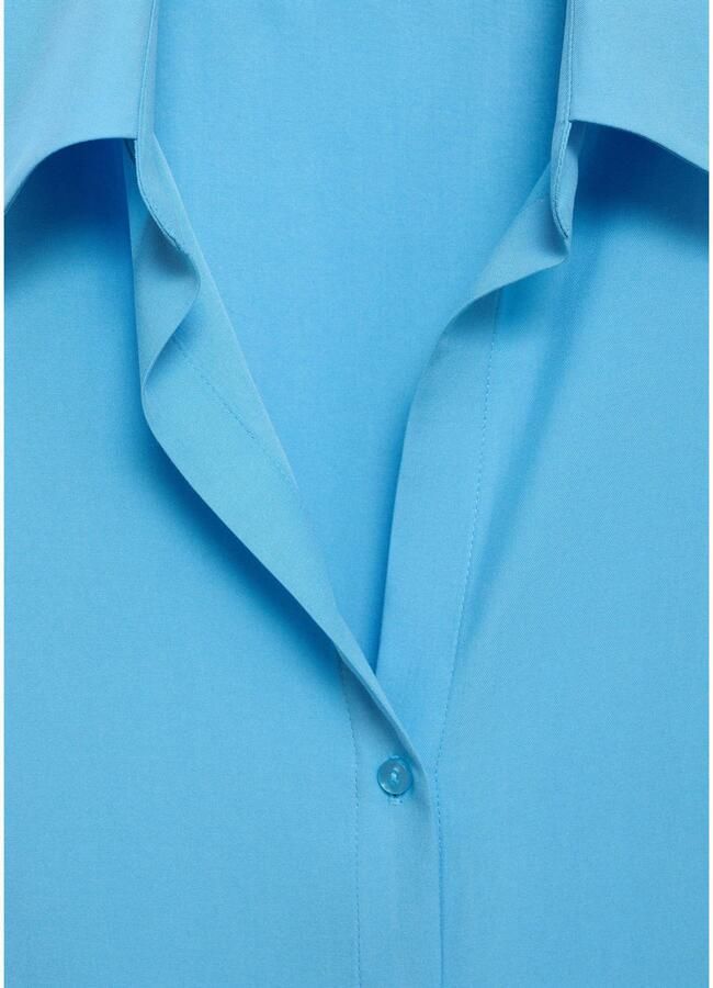 Mango blouse blauw