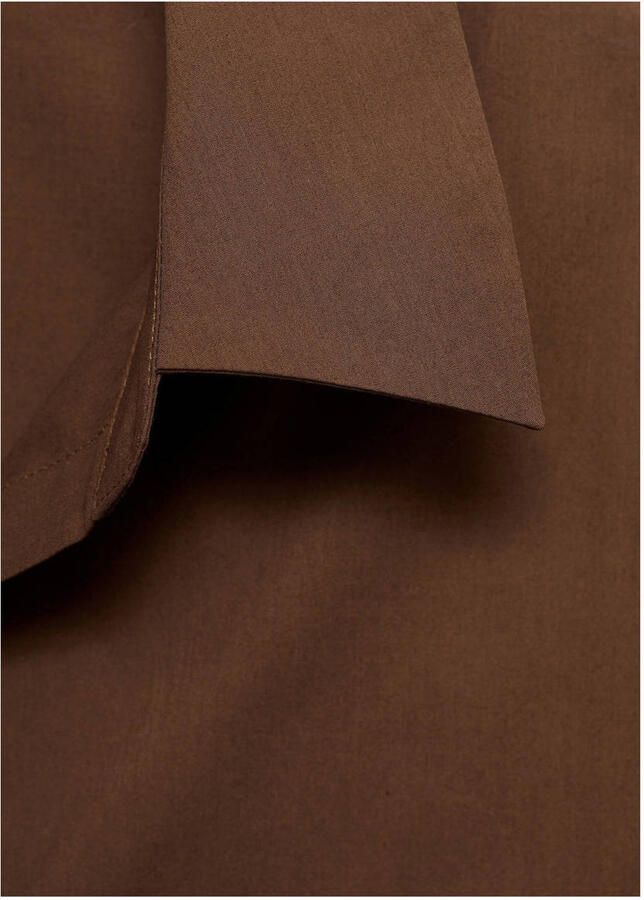 Mango blouse bruin - Foto 2