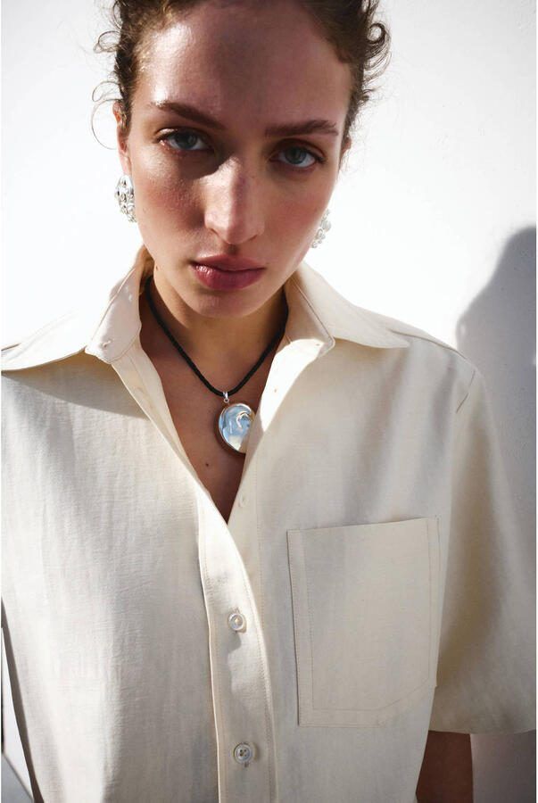 Mango blouse crème - Foto 2
