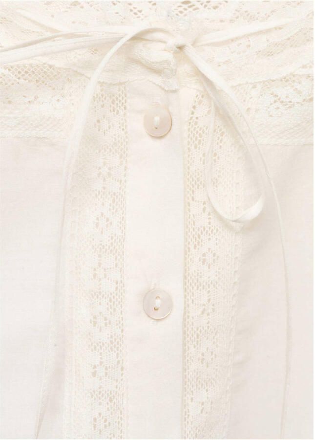 Mango blouse ecru broderie - Foto 2