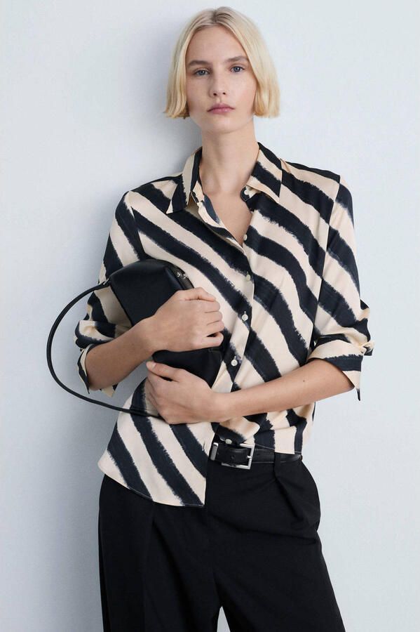 Mango blouse ecru - Foto 3