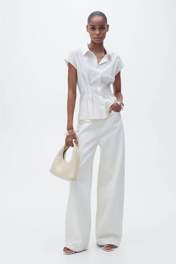 Mango blouse ecru - Foto 2