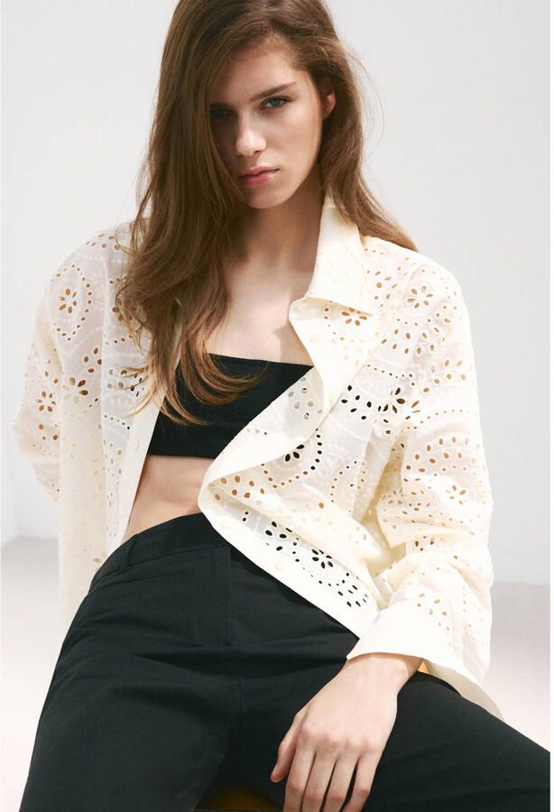Mango blouse ecru - Foto 2