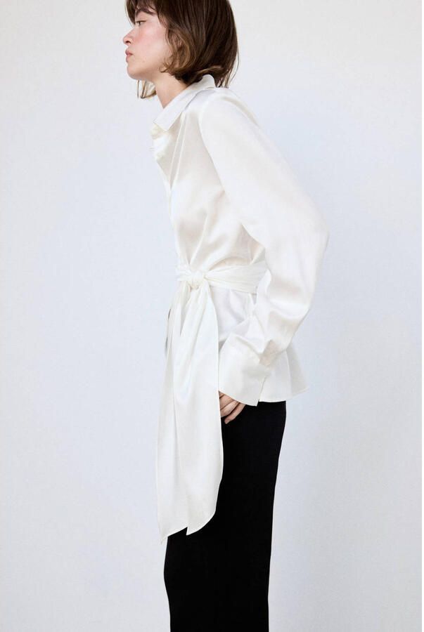 Mango blouse ecru - Foto 3